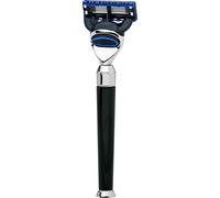 ERBE Solingen Rasoir | Gillette® Fusion™| résine précieuse noir | Série "Premium Design Paris