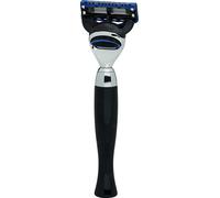 ERBE Solingen Rasoir | Gillette® Fusion™| résine précieuse noir Série "Premium Design VIENNA".