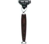 ERBE Solingen Rasoir Gillette® Mach3® Bois de wengé "Serie Premium Des