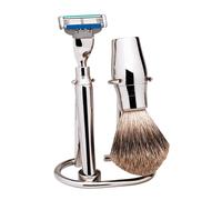 ERBE Solingen Set de rasage Gillette® Mach3® brillant métallique 3 piè