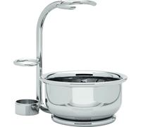 Erbe support pour set de rasage brillant avec porte-savon, série "Premium Design NEW YORK