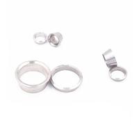 Connecteur de Compression à Double Virole en Acier Inoxydable SS 304 6mm 8mm 10mm 12mm 14mm 16mm pièces de Tube écrou à Double Virole (Color : Ferrule, Size : 10mm OD Tube)