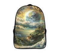 ERBFRIXDB Blue Planet Sac À Dos Enfant, Cartable Scolaire Maternelle, Garçons Ou Filles PréScolaire, Sac Porté Dos Sac Bébé, Cadeaux Enfants 40x28x16cm