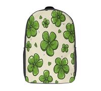 ERBFRIXDB Clover Sac À Dos Enfant, Cartable Scolaire Maternelle, Garçons Ou Filles PréScolaire, Sac Porté Dos Sac Bébé, Cadeaux Enfants 17inch