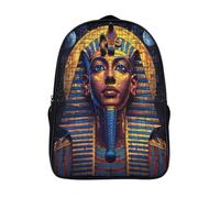 ERBFRIXDB Egyptian Pharaoh Sac À Dos Enfant, Cartable Scolaire Maternelle, Garçons Ou Filles PréScolaire, Sac Porté Dos Sac Bébé, Cadeaux Enfants 40x28x16cm