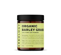 Erbology Poudre d'herbe d'orge bio 90 g - 45 portions - Nettoyage du corps et soutien de la santé intestinale - Riche en chlorophylle, fer et magnésium - Provenance durable en Europe - Végétalien -