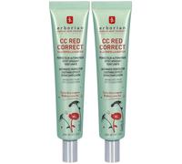 erborian CC Red Correct crème anti-rougeurs Crème 2x45 ml