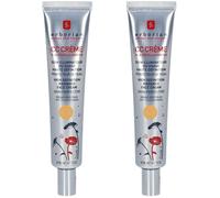 erborian CC Soin Illuminateur du Visage Haute Définition Doré DUO Crème 2x45 ml