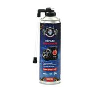 ERC | Répare crevaison | Aérosol | Bombe anti-crevaison | Réparation rapide en 2 minutes | Regonfle voitures, motos & engins avec chambres à air ou tubeless | Pneu jusqu'à 19 pouces | 500 ml