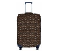 ERCgad Housse de protection universelle lavable pour valise de voyage d'affaires ou de bibliothèque, blanc, L, Classique