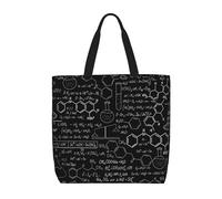 ERCgad Illustration abstraite, science, chimie, illustration, impression 3D, sac de rangement extra large, sac fourre-tout léger, sac à bandoulière tendance, voyage, pique-nique, shopping