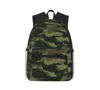 ERCgad Sac à dos unisexe léger et résistant à l'eau avec imprimé camouflage décontracté pour voyage, randonnée, usage quotidien