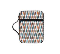 ERCgad Sac de rangement moderne du milieu du siècle avec formes tombantes imprimées pour hommes et femmes, pasteurs bibliques doux, cadeau pour église, maison, voyage
