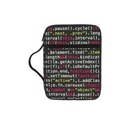 ERCgad Sac de rangement souple avec code de programmation imprimé pour homme et femme - Cadeau pour église, maison, voyage