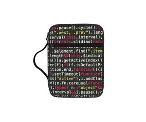 ERCgad Sac de rangement souple avec code de programmation imprimé pour homme et femme - Cadeau pour église, maison, voyage