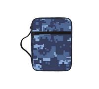 ERCgad Sac de rangement souple pour homme et femme Motif camouflage Bleu