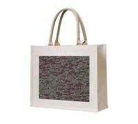 ERCgad Sac fourre-tout unisexe avec programmateur - Grand sac fourre-tout réutilisable et léger - Pour le shopping, les voyages, le bureau, le travail, le w nd