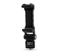 Erchineko Support de Téléphone Trépied, Adaptateur de Montage | Support de Téléphone Universel avec Griffe Froide, avec Filetage 1/4", Inclinaison à 180°, Pivot à 360°