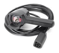 Erchon 38626 Télécommande de treuil portable compatible avec les treuils WARN CE M8000 M8274 avec poignée en caoutchouc Câble de 3,7 m et prise à 5 broches