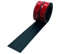Ercoiong Garniture de la plinthe, 1 pouce de moulure flexible imperméable 10 pieds, éloge auto-adhésive et moulure murale en bâton pour les toilettes, lavabos, table, coin flexible