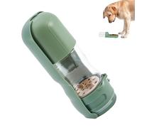 Erconsso 2 po en 1 Bouteille d'eau de Chien, Bol d'eau de Voyage de Voyage | Puppy Water Cup 2 in 1 - Accessoires de Voyage pour Chiens, Petit Distributeur de Compagnie, Filtre en Carbone activé