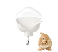 Erconsso Bouteille d'eau anti-goutte pour hamster - 500 ml - Transparente - Anti-fuite - Distributeur automatique pour animaux de compagnie - Pour soins de cage - Hydratation - Routine quotidienne des