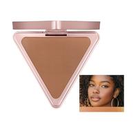 Erconsso Bronzer Mat - Bronzer Pour Teint Clair - Compact Mat Format Triangulaire Palette Visage Teint