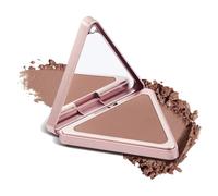 Erconsso Bronzeur Maquillage,Bronzer Pour Teint Clair | Compact Mat Format Triangulaire Palette Visage Teint