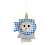 Erconsso Cache-Boîte à Mouchoirs Drôle - Chat Rigolo Portable Et Suspendable,Porte-Boîte À Mouchoirs Et Essuie-Tout | pour Maison Chambre Salle De Bain Cuisine Bureau Extérieur Pique-Nique