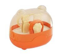 Erconsso Coupe-ongles pour tout-petits - Coupe-ongles pour bébé avec étui mignon | Kit de manucure, lime à ongles, ciseaux pour garçons et filles pour ongles des doigts à la maison, l'école, les