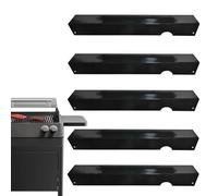 Erconsso Déflecteur de chaleur pour barbecue | Plaques de protection thermique en acier inoxydable - Facile à nettoyer - Couvercle de brûleur dompteur de flamme pour terrasse, jardin, pique-nique