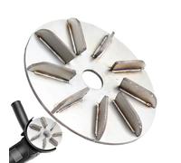 Erconsso Élimination Des Poils De Poulet,Racloir En Acier Inoxydable | Disque Pour L Élimination Des Poils De Volaille | Pour Le Mouton La Vache Le Coq Le Bétail L Atelier La Poule Le Bœuf Le Boucher