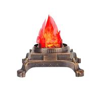 Erconsso Faux feu 3D réaliste décoratif 3D pour Halloween, Camping, Chambre d'enfant, extérieur, pelouse, Vacances, intérieur