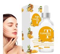Erconsso Huile de curcuma, 1 once. Huile de curcuma correcteur de taches foncées au naturel sûr pour le visage, Skin Care Face Oil Unifie le teint de la peau, hydrate la peau terne et sèche
