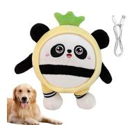 Erconsso Jouets en Peluche pour Chiens - Bondissant Rechargeable par USB - Jouet Balle Crépitante Mobile,pour La Détente, L'Entraînement, l'exercice, Le Jeu en Extérieur Et Intérieur, Le Renforcement