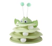 Erconsso Jouets interactifs pour chat - Activité d'exercice amusante à 3 couches pour chat d'intérieur | Pour salon, chambre à coucher, sous-sol, appartement, ferme