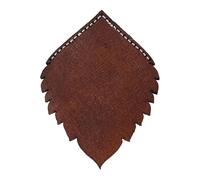 Erconsso Marque-pages mignons - Cuir en forme de feuille d'érable pour la lecture, accessoires de lecture, enseignants, étudiants, enfants, Noël, anniversaire, maison, bureau, école, voyage