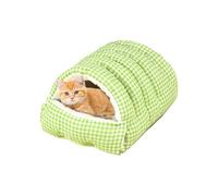 Erconsso Panier pour Chaton | Confortable Chaud Et Rembourré,Nid pour Chaton en Forme de Grotte - pour Jouer Se Reposer Faire la Sieste Cour Balcon Arrière-Cour Salon