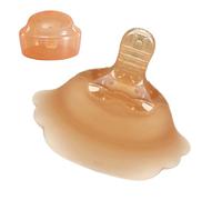 Erconsso Protège-Mamelons Allaitement | Protège-mamelon en Silicone avec Étui de Transport | Protection Apaisante en Silicone pour Soins Maternels à Domicile