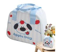 Erconsso Sac À Déjeuner Femme | Portable Cartoon Sac À Déjeuner Isotherme - Porte-Boissons Froides Et Fruits - Pour Travail Filles Garçons École Hommes Adultes Voyage Stade Pique-Nique Road Trip