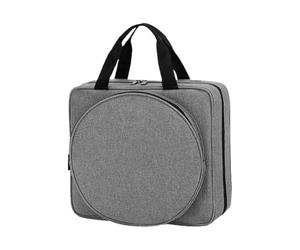 Erconsso Sac De Rangement Pour Broderie - 2 Fermetures Éclair Et Poignées Doubles | Sac Tote De Transport Pour Kit De Broderie - Pour Les Amateurs De Loisirs Créatifs, Débutants, Artistes,