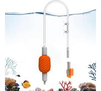 Erconsso Siphon pour Bac À Poissons - Pompe À Main Changeur d'eau - Aspirateur de Gravier d'Aquarium | pour L'Entretien du Bac À Poissons Domestique Et Soins AnimDe Compagnie