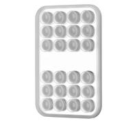 Erconsso Support Ventouse Double Face Téléphone | Poignée Adhésive Silicone Portable | avec Support Miroir Fixation pour Voiture Arrière Femmes Bureau Mur Hommes Conduite - pour Femme Homme Conduite