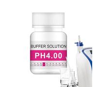 Erconsso Tampon de solution PH - Solution d'étalonnage de testeur de pH,Solution tampon réutilisable pour PH mètre pour 4.00, 6.86, 9.18, Instruments Calibration Made Easy
