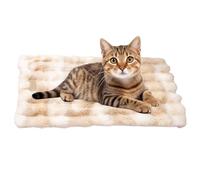 Erconsso Tapis en peluche pour chien | Chaud et lavable - Accessoires pour animaux de compagnie pour l'hiver, l'intérieur et l'extérieur, abri de voiture, canapé, chaise, fenêtre, camping, bureau de