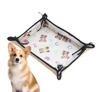 Erconsso Tapis Rafraîchissant pour Animaux de Compagnie - Matelas Froid Double Face Antidérapant pour Chien,Coussin Glacé Lavable, Accessoire Confortable pour Panier, Voiture, Siège Auto et Intérieur