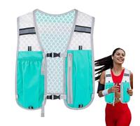 Erconsso Veste d'Hydratation pour la Course | Veste Respirante Sac Sport Hydratation - Harnais Élastique Stable pour Randonnée Trail Course Escalade Camping