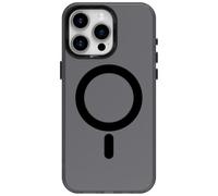 ERDARARIPRO Coque magnétique pour Samsung Galaxy A17 2015, compatible avec Magsafe en TPU coloré, animal de compagnie, charge rapide sans fil, mat, anti-traces de doigts, noir