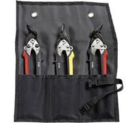 Bessey Cisaille tôle DSET15 – Kit 3 paires, démultiplication, livré en trousse
