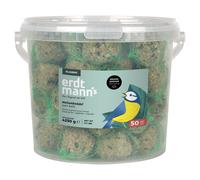 Erdtmanns 4250 G Boules de Graisse Avec Filet (50 Pièce) Dans Seau